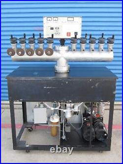 Laboratory Hi-Speed Turbomolecular Vacuum Pump System Norcal Pfeiffer Alcatel