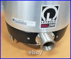 Leybold Mag 2000 Turbomolecular Pump, Mag. Drive 2000 MD 2000d Digital Controller