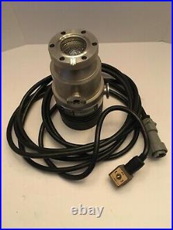 Leybold TMP-50 Turbomolecular Pump with 2.75 CF Flange Inlet & Control Cable