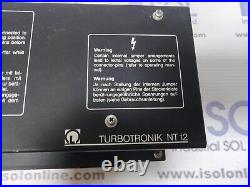 Leybold Turbotronik NT12 Turbomolecular Pump Controller Turbovac