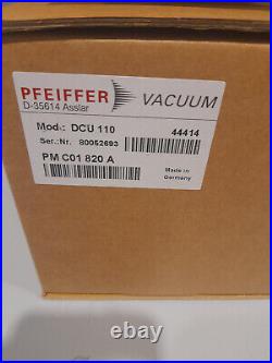 NEW Pfeiffer Vacuum DCU 110 Turbomolecular Pump Controller Warrenty