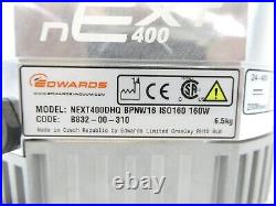 NEXT400DHQ Edwards B832-00-310 Turbomolecular Pump Turbo Untested Surplus Spare