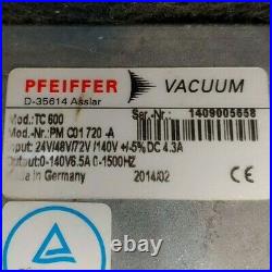PFEIFFER VACUUM TURBO MOLECULAR PUMP TMH 1001P With TC600 CONTROLLER