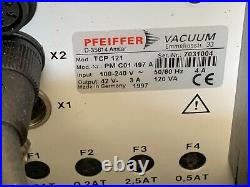 PFEIFFER Vacuum TSU 064D TCP 121 Turbo Pump Controller Molecular Pumping Station