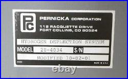 Pernicka 20-4034 Vacuum Pre-Bake System SST Pfeiffer TMU 520 TCP 380 As-Is