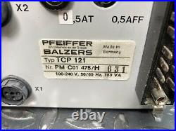 Pfeiffer Balzers TCP 121 Turbo Molecular Pump Controller TCP121
