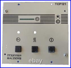 Pfeiffer Balzers TCP 121 Turbo Pump Controller with cable