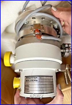 Pfeiffer Balzers TPU 170 Turbo Molecular High Vacuum Pump with TCP 121 Controller
