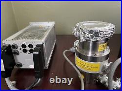 Pfeiffer Balzers tcp121 controller and tph 062 turbomolecular pump