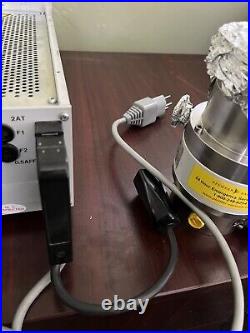 Pfeiffer Balzers tcp121 controller and tph 062 turbomolecular pump