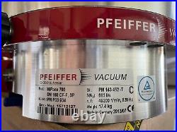 Pfeiffer Hipace 700 turbomolecular vacuum pump with DCU400 controller