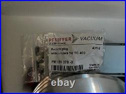 Pfeiffer Hipace 700 turbomolecular vacuum pump with DCU400 controller
