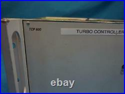 Pfeiffer TCP600 PM C01 320 C Turbomolecular Pump Controller with Missing Cover