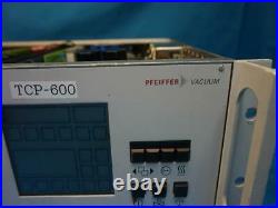 Pfeiffer TCP600 PM C01 320 C Turbomolecular Pump Controller with Missing Cover