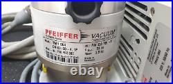 Pfeiffer TMH 064 Turbomolecular Vacuum Turbo Pump + TCP 035 Controller tph/u 060