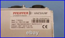 Pfeiffer TMU 065 Turbomolecular Pump with Pfeiffer TCP 015 Turbo Pump Controller
