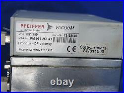 Pfeiffer TPH 521 PC Turbomolecular Pump with TC600 Controller & TIC 250 Profibus