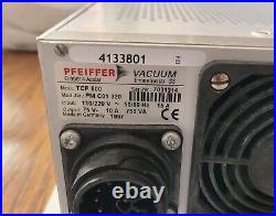 Pfeiffer Turbo Molecular Vacuum Pump Controller Tcp 600