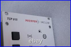 Pfeiffer Vacuum Tmh 064 Turbo Molecular Pump Tmp, Controller Tcp015 Working Free