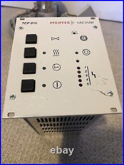 Pfeiffer turbo molecular pump TMH 065 and controller TCP 015 DN63 CF-F 1P