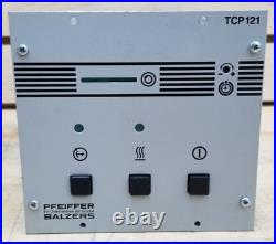 Pfeiffers Balzers Tcp121 Turbo Molecular Pump Controller