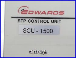 SCU-1500 Edwards PT59-Z1-Z00 Turbomolecular Pump Controller Turbo Working