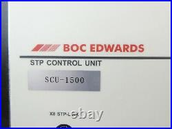 SCU-1500 Edwards SCU 1500 Turbomolecular Pump Controller Turbo Tested Working