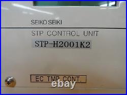 SCU Seiko Seiki SCU-H2001K2 Turbomolecular Pump Control Unit Turbo Tested