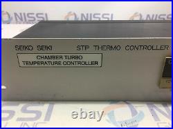SEIKO SEIKI SCU-STC-G Turbo Molecular Pump STP Thermo Controller 100V 413527