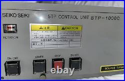 SEIKO SEIKI STP CONTROL UNIT STP-1000C SCU-1000C Turbomolecular Pump Con. Unit