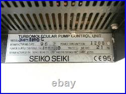 STP CONTROL UNIT Edwards SCU-1000C Turbomolecular Pump Controller Turbo As-Is