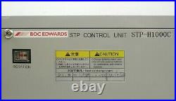 STP CONTROL UNIT Edwards SCU-H1000C Turbomolecular Pump Controller Turbo As-Is