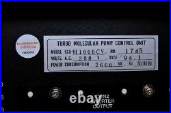 Scu-h1000cv / Turbo Molecular Pump Control Unit / Seiko Seiki