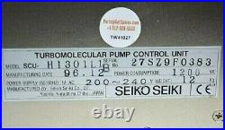 Scu-h1301l1 / Turbomolecular Pump Control Unit / Seiko Seiki