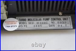Scu-h300c / Stp Turbo Molecular Pump Control Unit 200v / Seiko Seiki