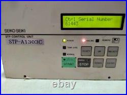 Seiko Seiki SCU-A1303C Ver 31 H 1.3 Turbomolecular Pump Control Unit Tested