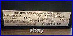 Seiko Seiki STP-603 Turbomolecular Pump Control Unit SCU-603