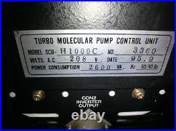 Seiko Seiki STP-H1000C Turbo Molecular Pump control Unit, 208Vac, Part, Jap^93771