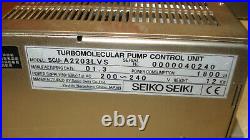 Seiko Seiki Scu-a2203lvs Turbomolecular Pump Control Unit
