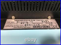 Seiko Seiki Scu-h1000c Turbomolecular Pump Control Unit, Stp-h1000c, 117014