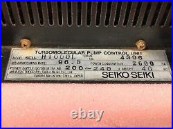Seiko Seiki Scu-h1000c Turbomolecular Pump Control Unit, Stp-h1000c, 117017