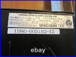 Seiko Seiki Turbomolecular Pump Control Unit EDWARD ASU-A1303W1-11 SCU-A1303W1-U