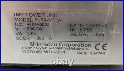 Shimadzu Corporation EI-R04MT TMP Power Controller Unit for Turbo Molecular Pump