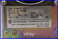 Shimadzu EI-3203MD Turbomolecular Pump Controller