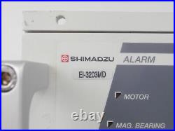 Shimadzu EI-3203MD Turbomolecular Pump Controller 1.8K TMP Motor Fault As-Is