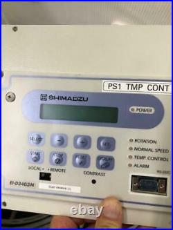 Shimadzu EI-D3403M Turbomolecular Pump Controller USED
