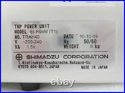 Shimadzu EI-R04M Turbomolecular Pump Controller TEL 2L11-000004-V1 Turbo As-Is