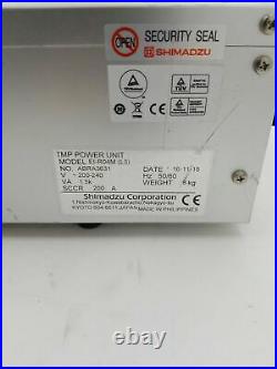 Shimadzu EI-R04M Turbomolecular Pump Controller TMP Power Unit