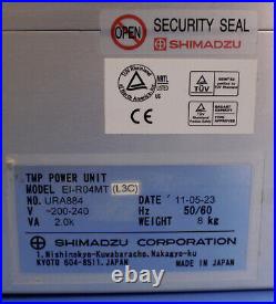 Shimadzu EI-R04MT L3C TMP Power Controller Unit for Turbo Molecular Pump