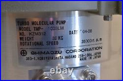 Shimadzu TMP-1003LM Turbo Molecular Pump with warranty